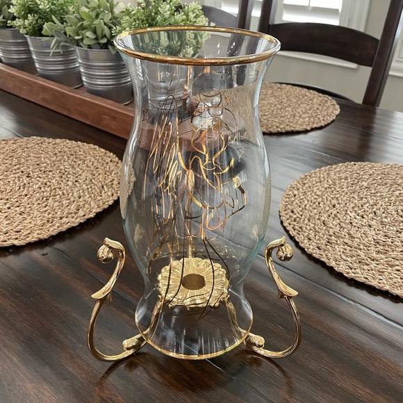 PartyLite Other - PartyLite Golden Angel Hurricane Shade 10” P7078